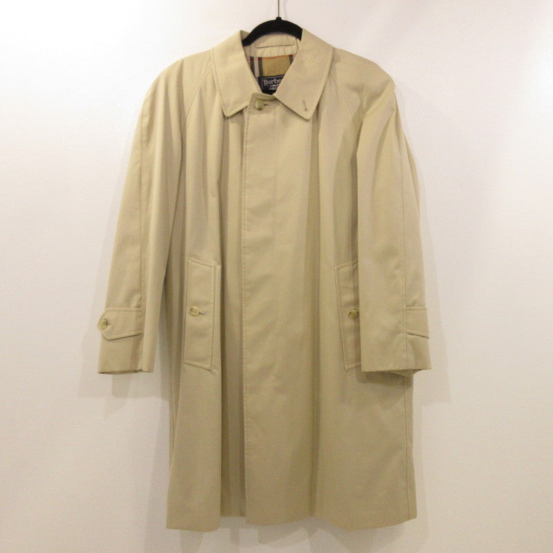 【中古】Burberry's | バーバリーズ ステンカラーコート イングランド製 ベージュ