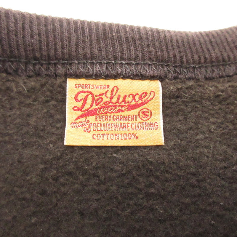 【中古】DELUXEWARE | デラックスウエア DLXW スウェット BRGS-21B グレー サイズ:S