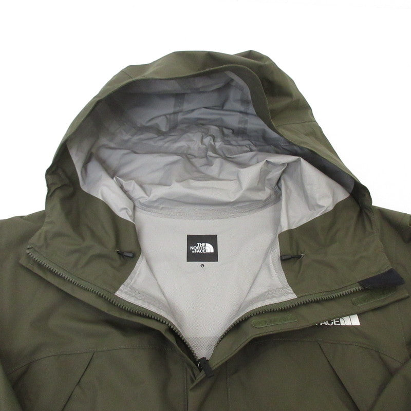 【中古】THE NORTH FACE | ザ・ノースフェイス DOT SHOT JACKET マウンテンパーカー NP61930 カーキ サイズ:L