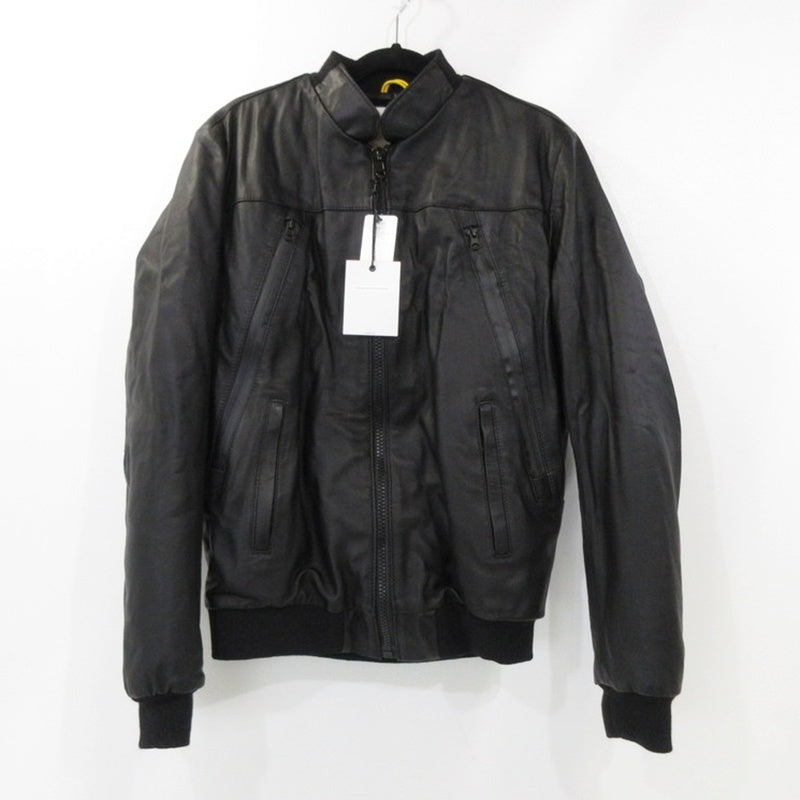【中古】PREMIUM MOOD DENIM SUPERIOR | プレミアムムードデニムスペリオール COSTY LER レザー 020591114004 ブラック サイズ:M