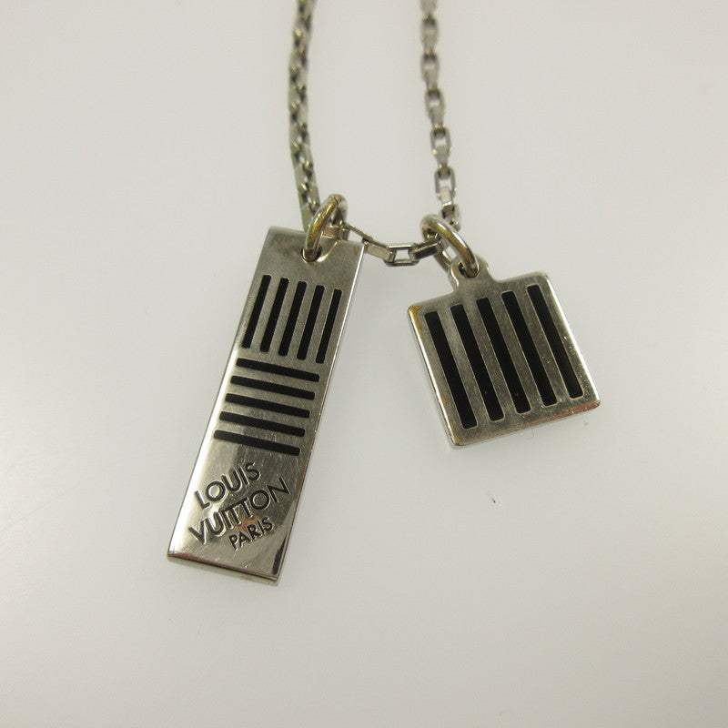 【中古】LOUIS VUITTON | ルイ・ヴィトン コリエダミエカラーズ ネックレス M62490
