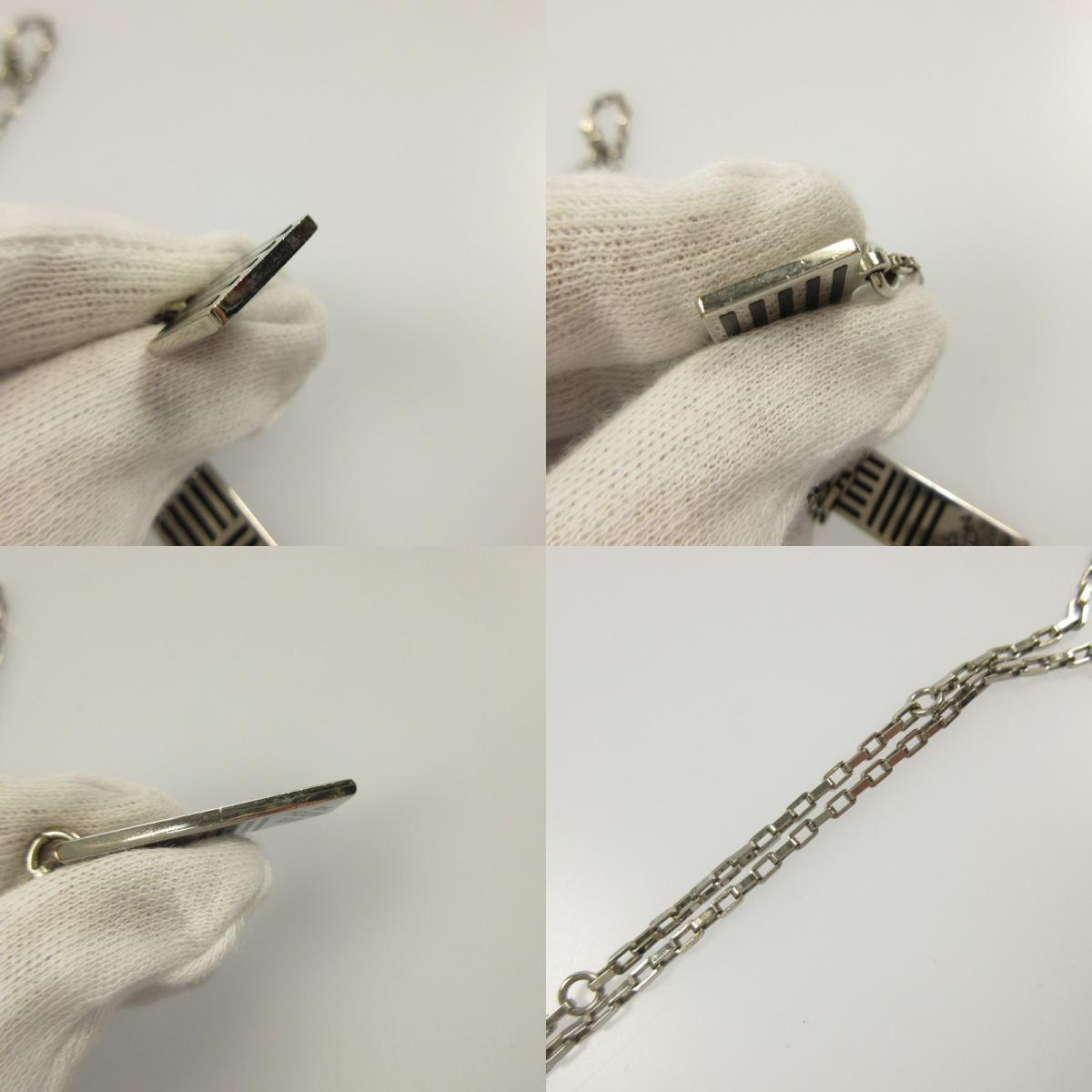 【中古】LOUIS VUITTON | ルイ・ヴィトン コリエダミエカラーズ ネックレス M62490