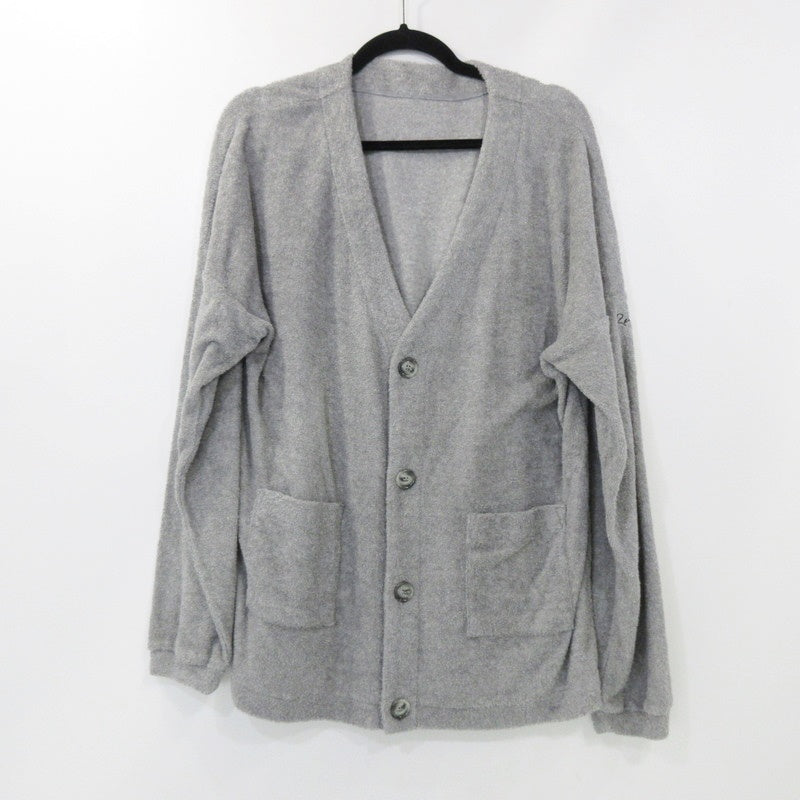 【中古】RESOUND CLOTHING | リサウンドクロージング WEST PILE CARDIGAN カーディガン RC23-C-004 グレー サイズ:1
