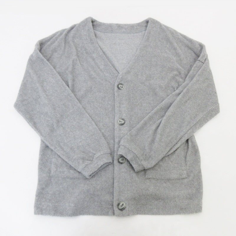 【中古】RESOUND CLOTHING | リサウンドクロージング WEST PILE CARDIGAN カーディガン RC23-C-004 グレー サイズ:1
