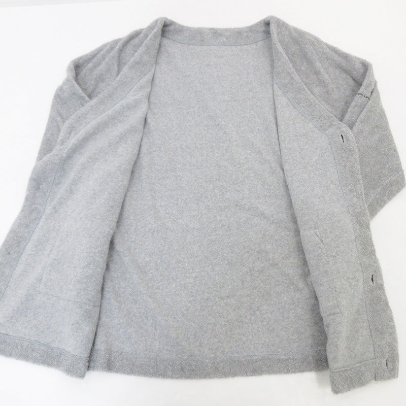 【中古】RESOUND CLOTHING | リサウンドクロージング WEST PILE CARDIGAN カーディガン RC23-C-004 グレー サイズ:1