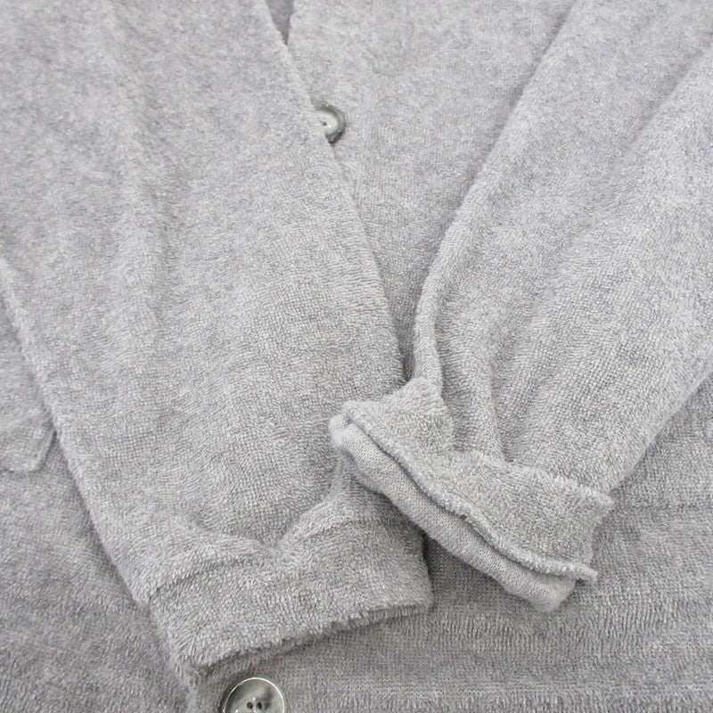 【中古】RESOUND CLOTHING | リサウンドクロージング WEST PILE CARDIGAN カーディガン RC23-C-004 グレー サイズ:1