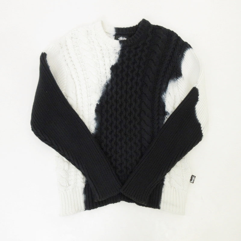 【中古】STUSSY | ステューシー Tie Dye Fisherman Sweater セーター 117188 サイズ:M