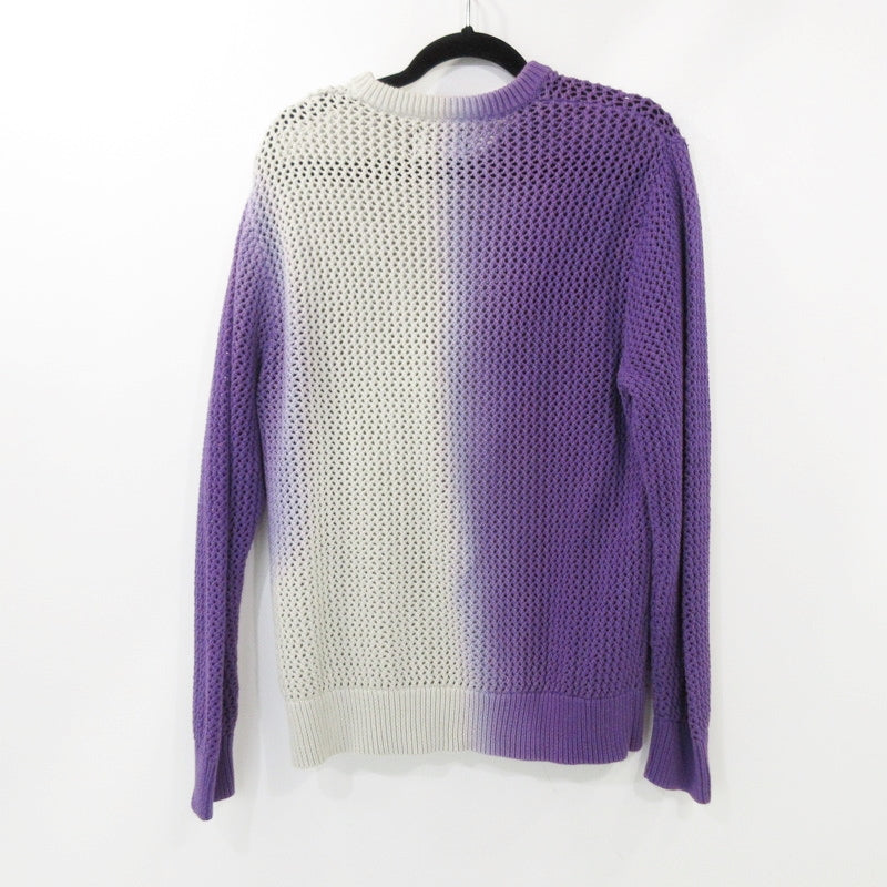 【中古】STUSSY | ステューシー Dyed Loose Guage Sweater セーター 117196 パープル サイズ:M