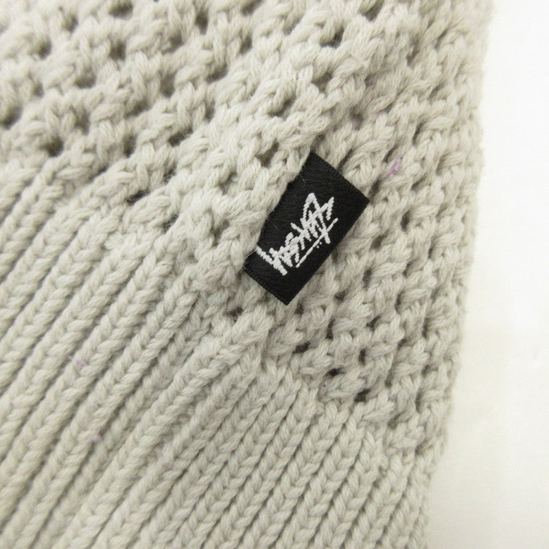 【中古】STUSSY | ステューシー Dyed Loose Guage Sweater セーター 117196 パープル サイズ:M