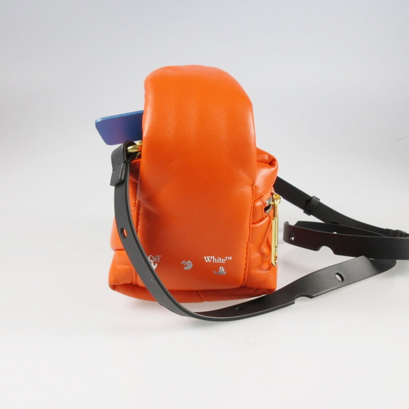 【中古】OFF-WHITE | オフホワイト Pump Pouch ショルダーバッグ OWNP007 オレンジ