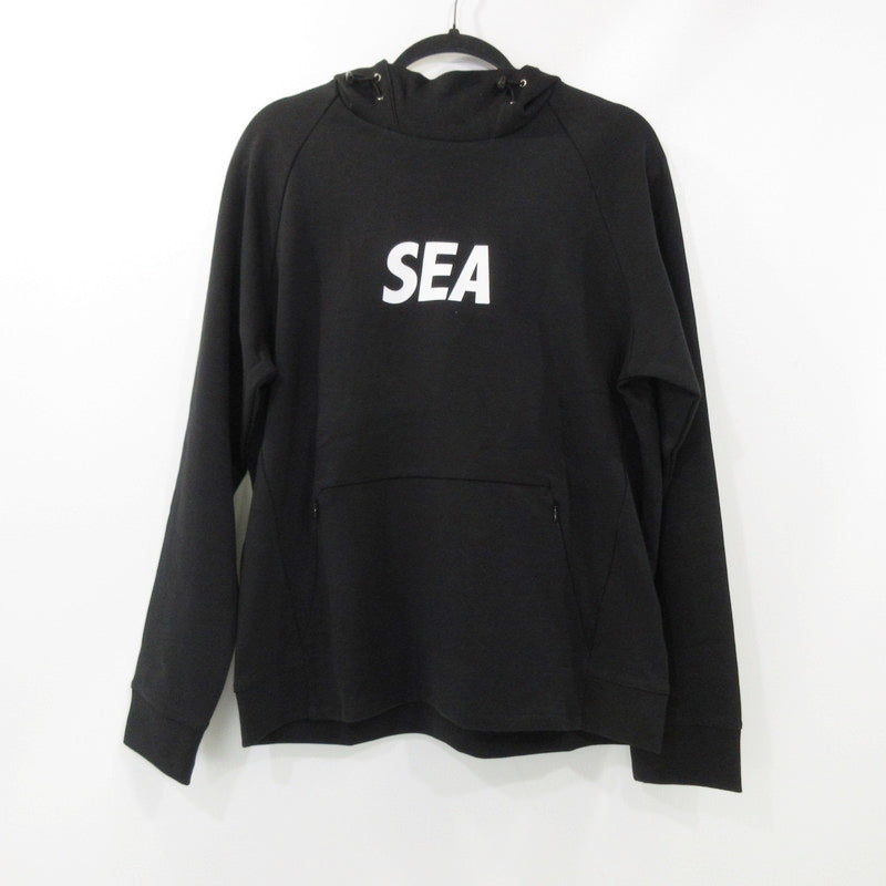 【中古】WIND AND SEA | ウィンダンシーウインダンシー GYM PARKA パーカー WDS-EVRL-01 ブラック サイズ:M