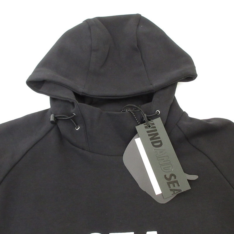 【中古】WIND AND SEA | ウィンダンシーウインダンシー GYM PARKA パーカー WDS-EVRL-01 ブラック サイズ:M