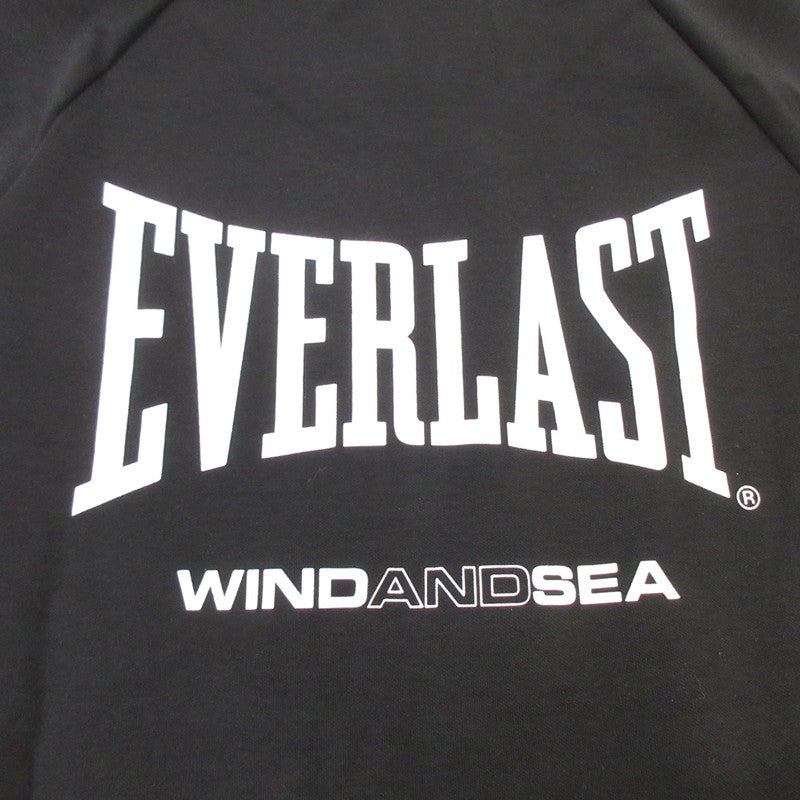 【中古】WIND AND SEA | ウィンダンシーウインダンシー GYM PARKA パーカー WDS-EVRL-01 ブラック サイズ:M