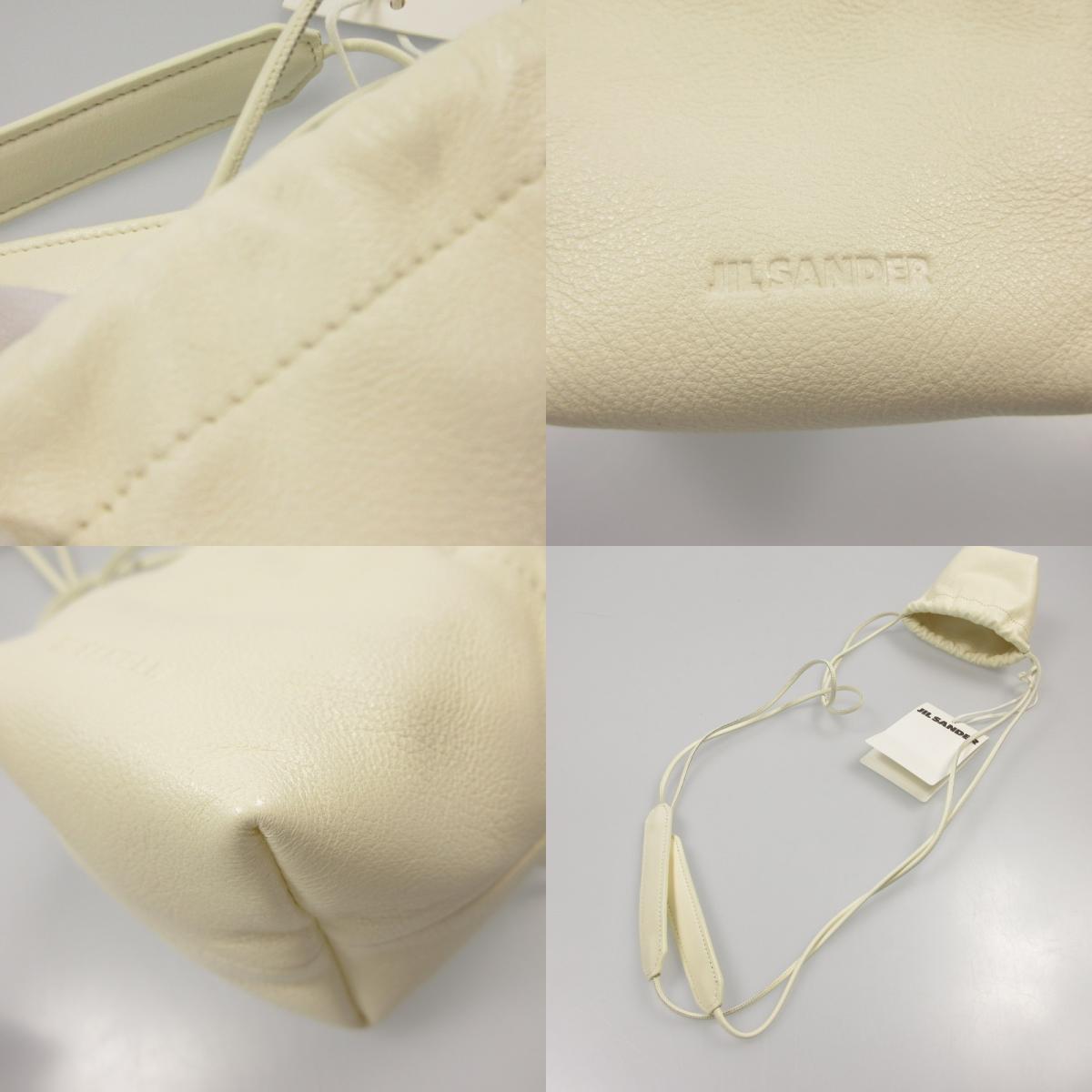 【中古】JIL SANDER | ジルサンダー DUMPLNG MINI ショルダーバッグ J55WG0002 ホワイト