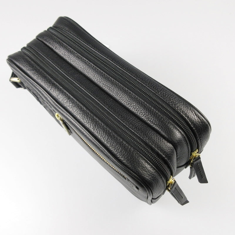 【中古】CASTEL BAJAC | カステルバジャック RONDEAU セカンドバッグ 085204 ブラック