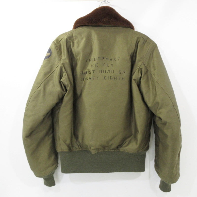 【中古】Buzz Rickson's | バズリクソンズ Type B-15 534th BOMB. SQ. 381st BOMB. GP. ミリタリーコート BR15598 カーキ サイズ:38