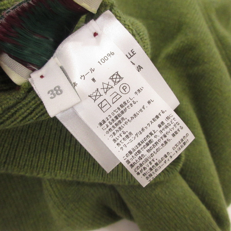 【中古】 Turtle Neck Sweater セーター グリーン サイズ:38