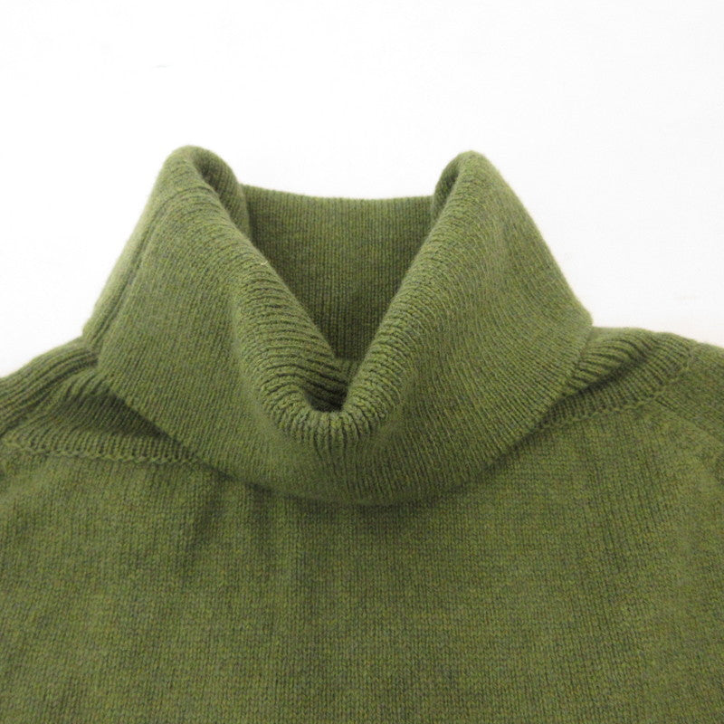 【中古】 Turtle Neck Sweater セーター グリーン サイズ:38