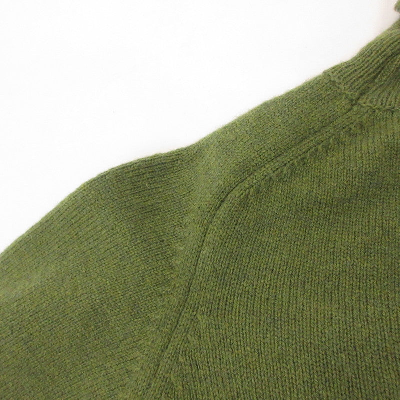 【中古】 Turtle Neck Sweater セーター グリーン サイズ:38