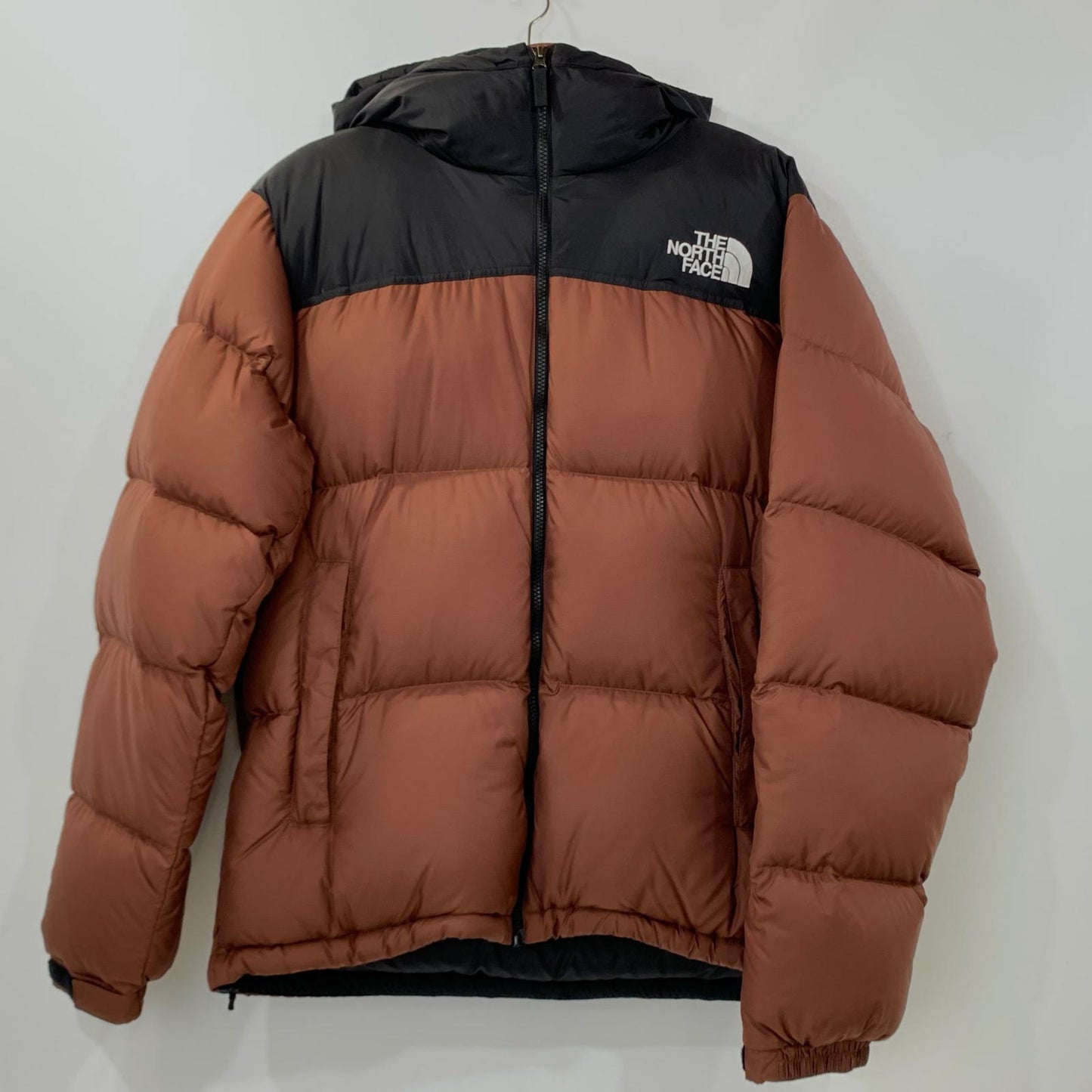 【中古】THE NORTH FACE | ザ・ノースフェイス NUPTSE HOODIE ダウンジャケット ND92331 ブラウン サイズ:XXL