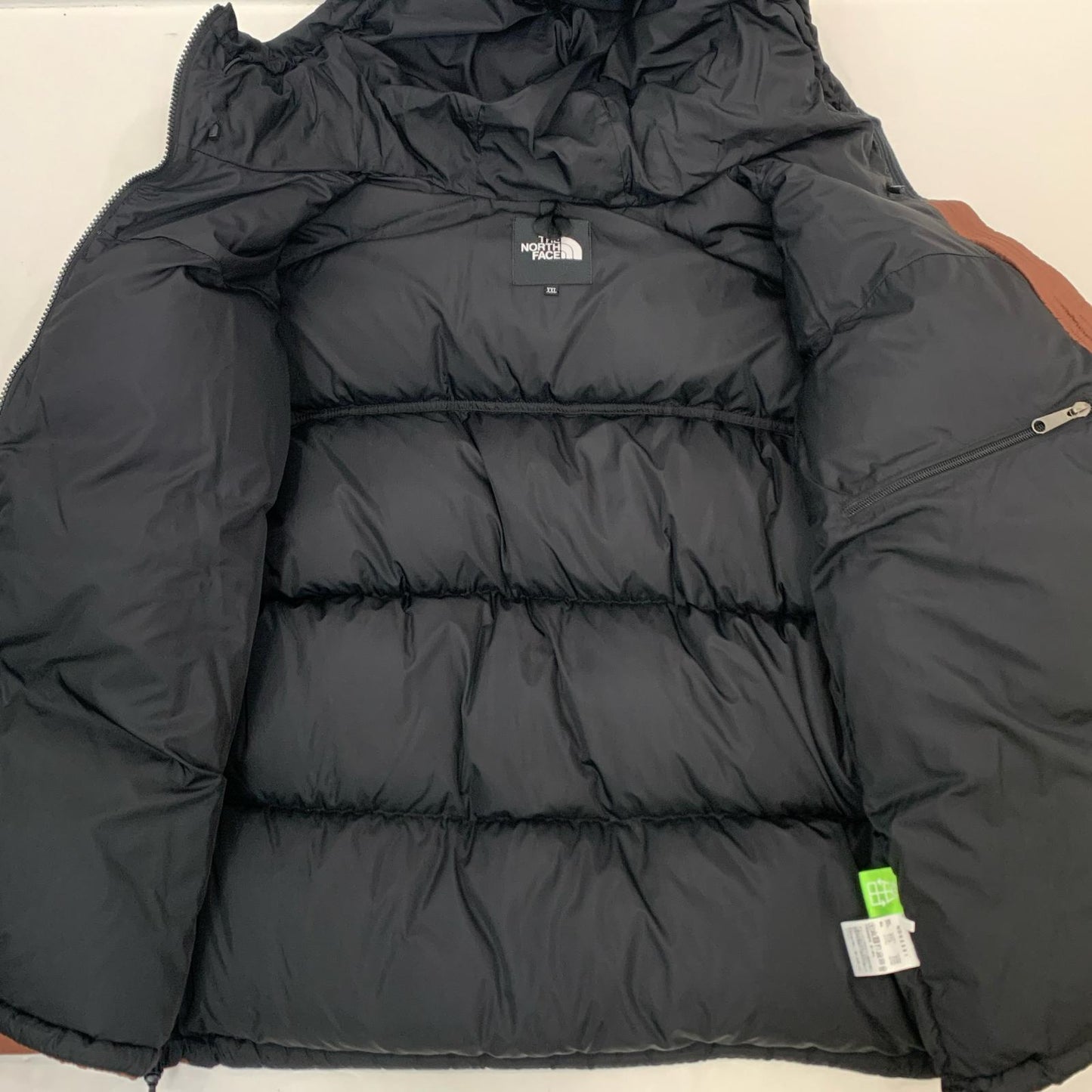 【中古】THE NORTH FACE | ザ・ノースフェイス NUPTSE HOODIE ダウンジャケット ND92331 ブラウン サイズ:XXL