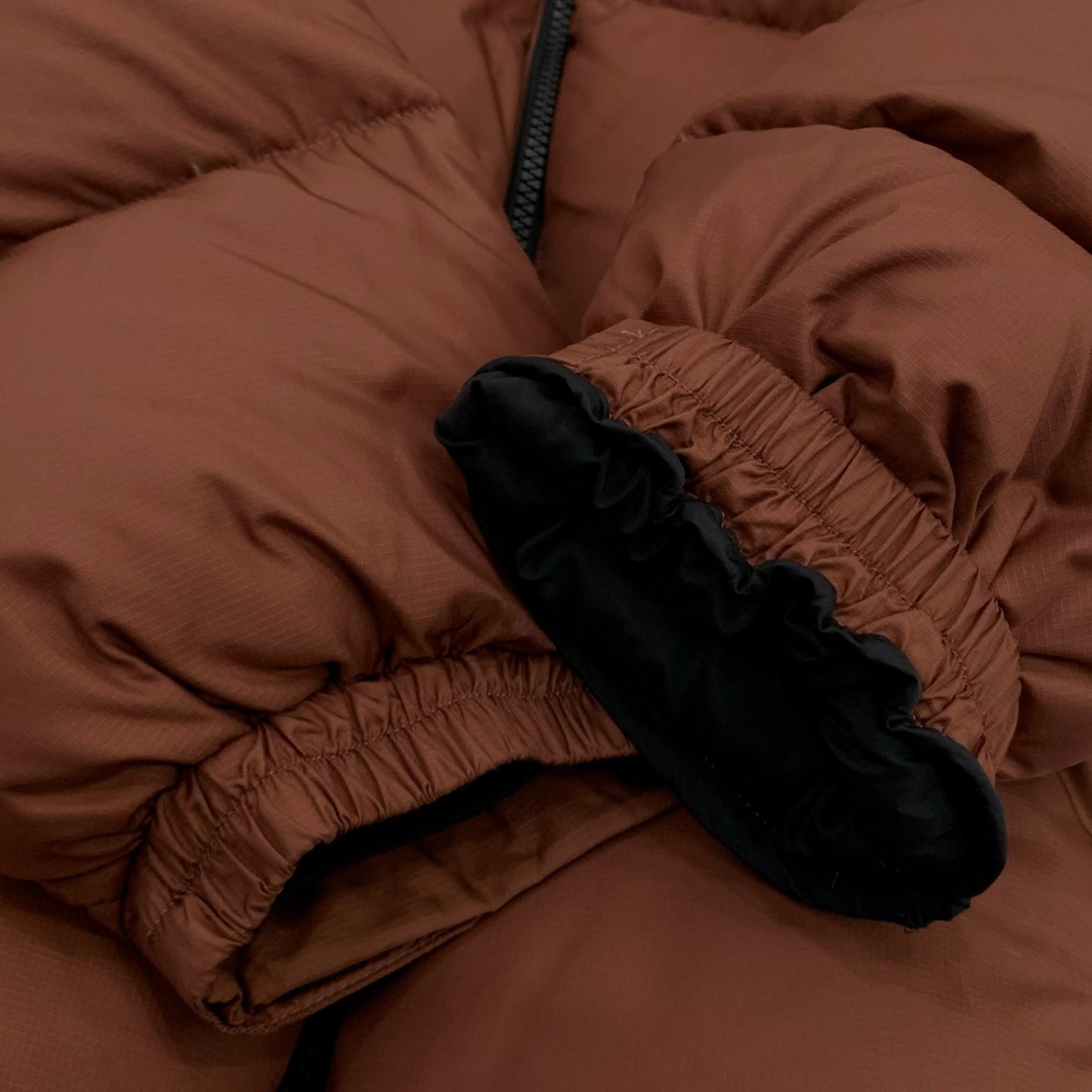 【中古】THE NORTH FACE | ザ・ノースフェイス NUPTSE HOODIE ダウンジャケット ND92331 ブラウン サイズ:XXL