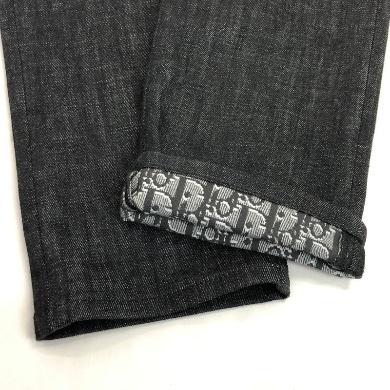 【中古】Dior | ディオール SLIM 17_LONG デニムパンツ 193DS00C291X ブラック