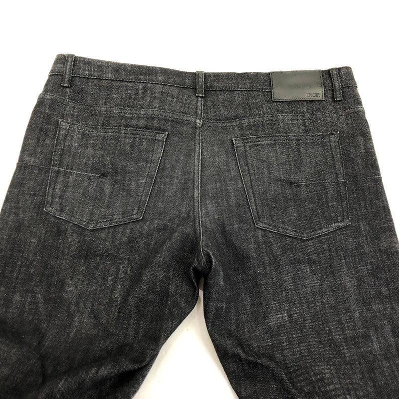 【中古】Dior | ディオール SLIM 17_LONG デニムパンツ 193DS00C291X ブラック