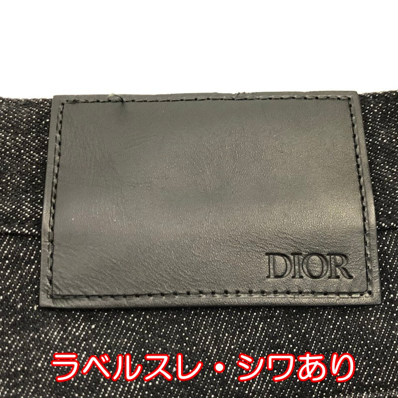 【中古】Dior | ディオール SLIM 17_LONG デニムパンツ 193DS00C291X ブラック