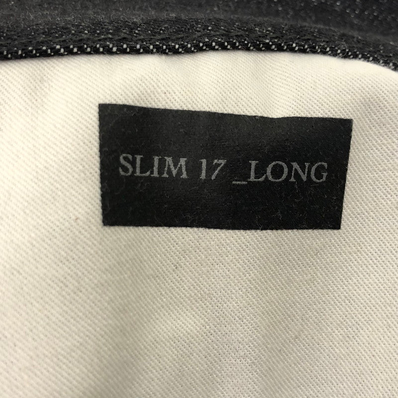 【中古】Dior | ディオール SLIM 17_LONG デニムパンツ 193DS00C291X ブラック