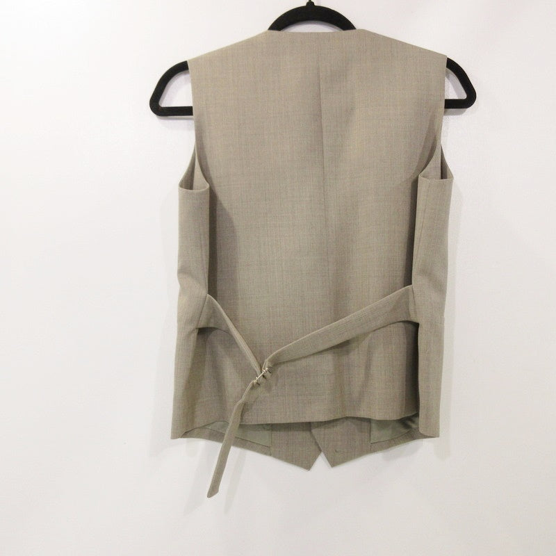 【中古】SEA | シー サージベスト ベスト 110723201 2023S/S ベージュ サイズ:FreeSize