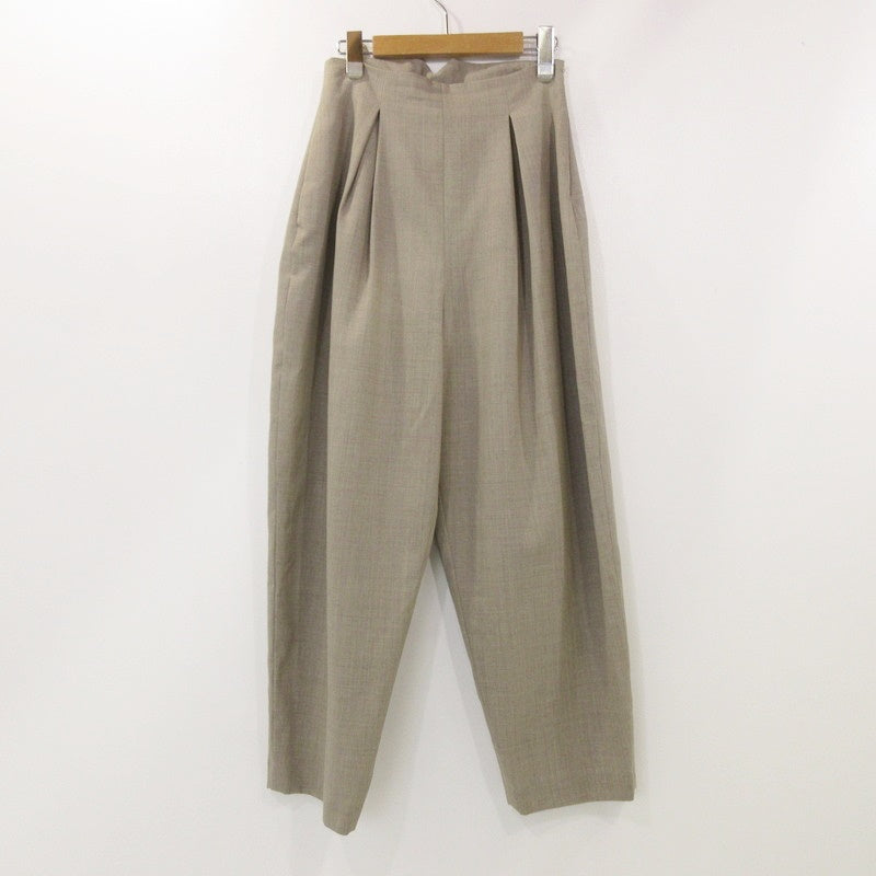 【中古】SEA | シー サージトラウザーズパンツ パンツ 110723202 2023S/S ベージュ サイズ:1