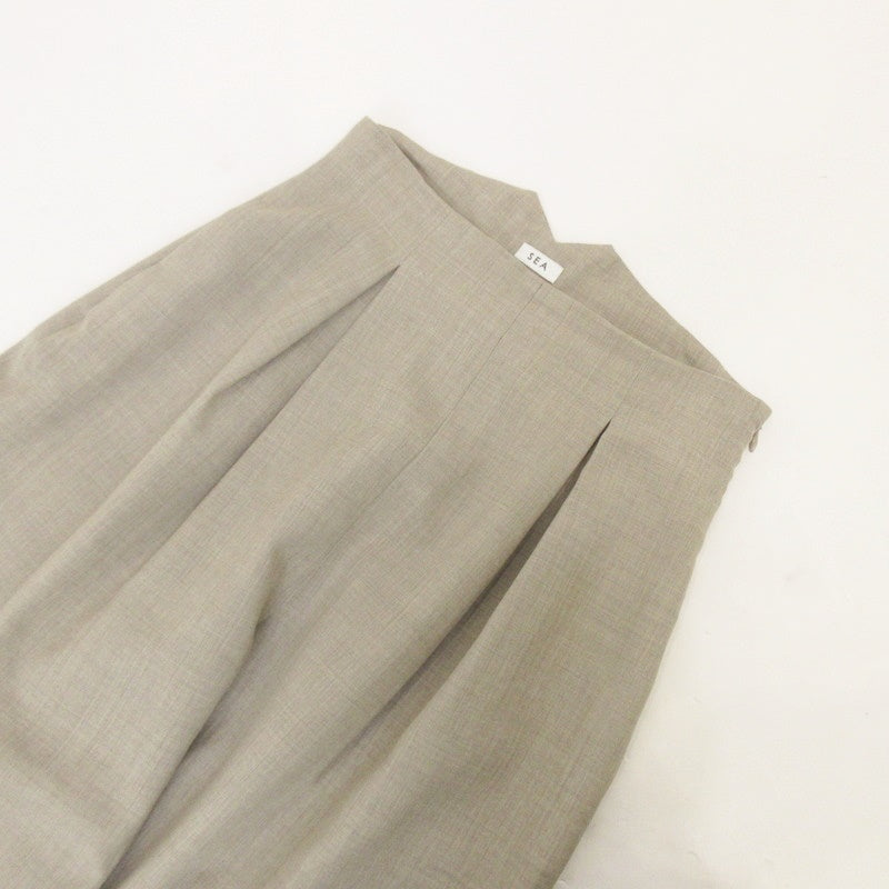 【中古】SEA | シー サージトラウザーズパンツ パンツ 110723202 2023S/S ベージュ サイズ:1