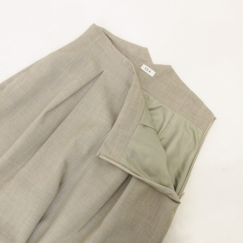 【中古】SEA | シー サージトラウザーズパンツ パンツ 110723202 2023S/S ベージュ サイズ:1
