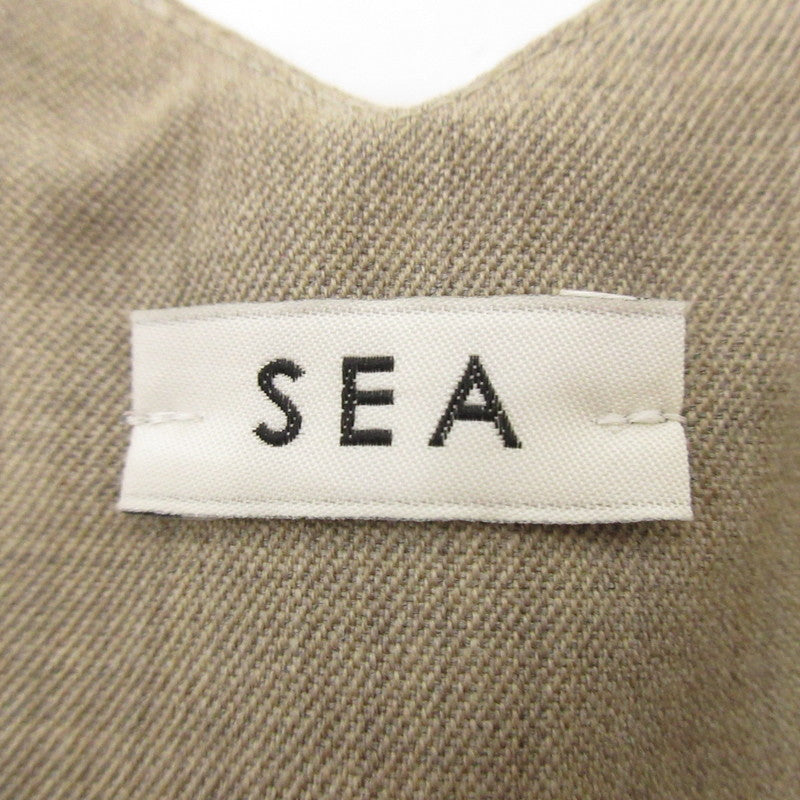 【中古】SEA | シー サージトラウザーズパンツ パンツ 110723202 2023S/S ベージュ サイズ:1