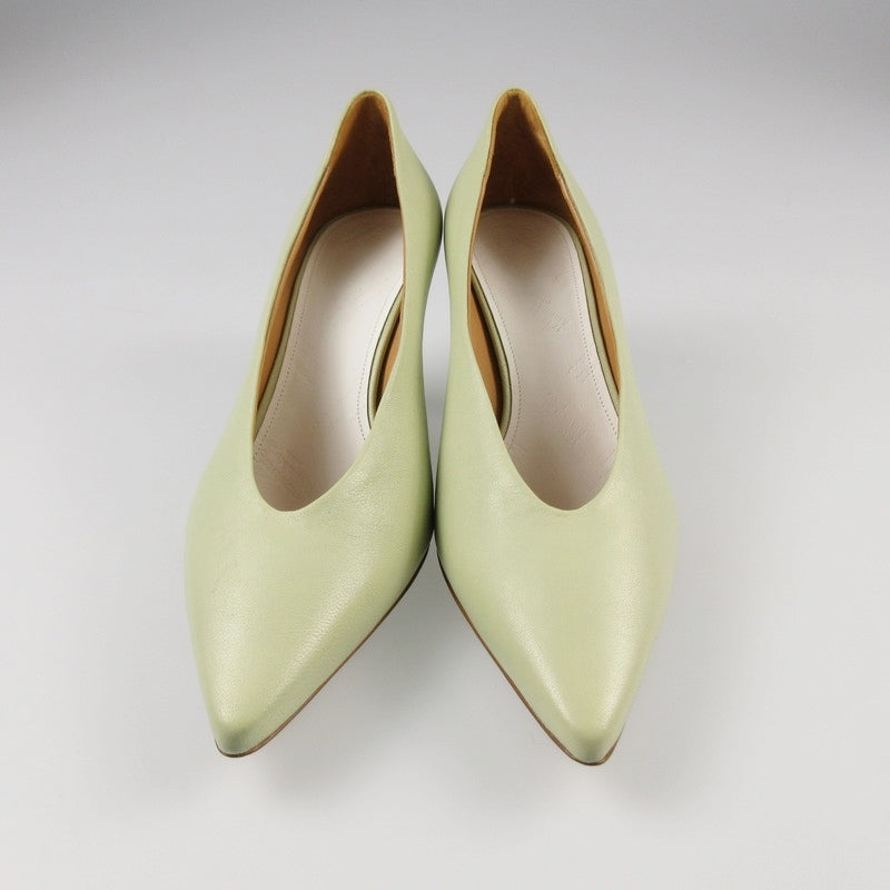 【中古】Maison Margiela | メゾンマルジェラ ポインテッドトゥ パンプス S58WL0207 24.0cm グリーン