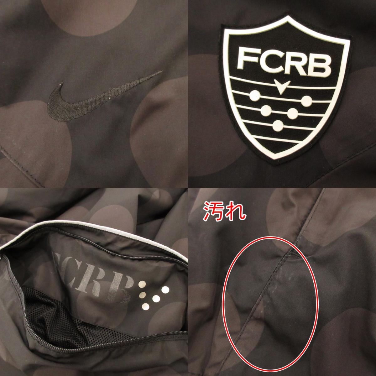 【中古】FCRB | エフシーアールビー FCRB-FIVE WARM UP JACKET ナイロンジャケット 264918 ブラック サイズ:M