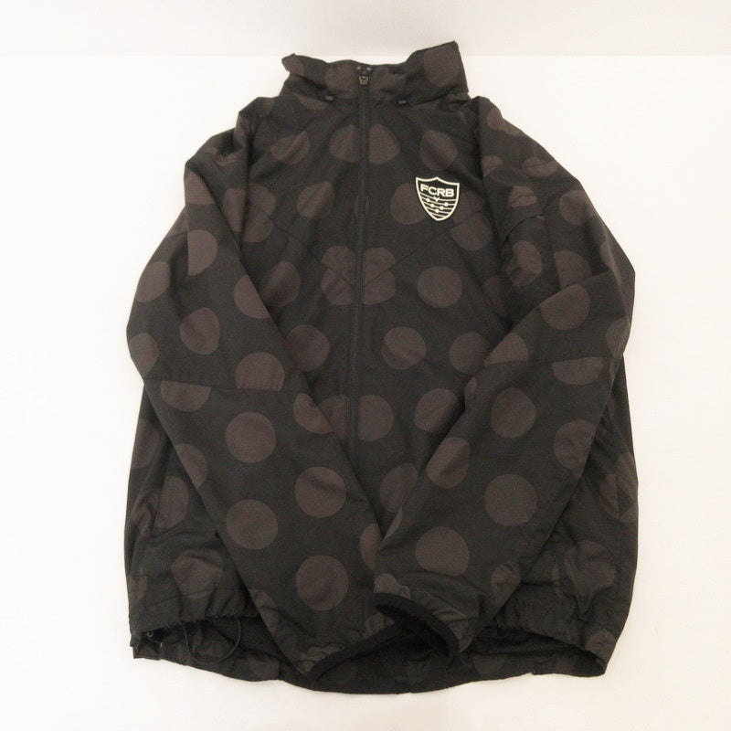 【中古】FCRB | エフシーアールビー FCRB-FIVE WARM UP JACKET ナイロンジャケット 264918 ブラック サイズ:M