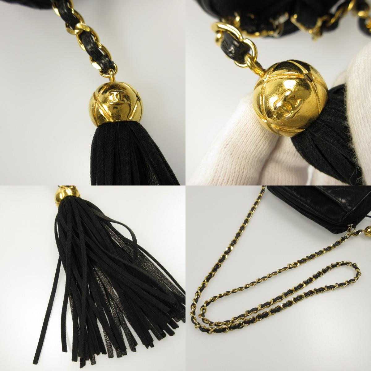 【中古】CHANEL | シャネル マトラッセフリンジチェーン ショルダーバッグ