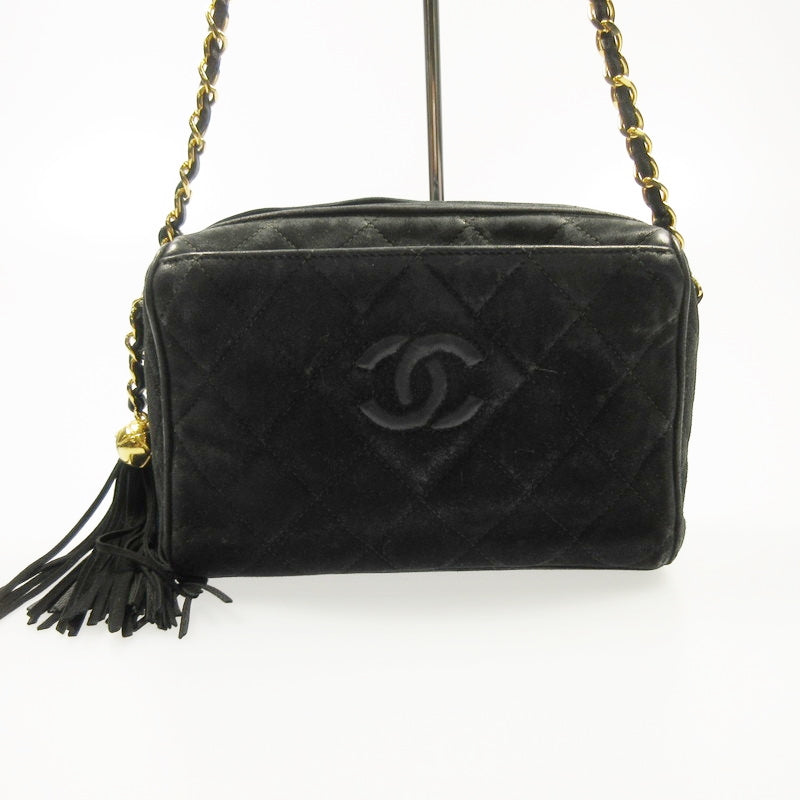 【中古】CHANEL | シャネル マトラッセフリンジチェーン ショルダーバッグ