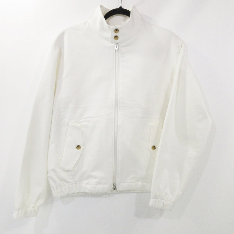 【中古】HOLLYWOOD RANCH MARKET | ハリウッドランチマーケット フィールソーホット ハリントンジャケット スイングトップ 1010174 ホワイト サイズ:S