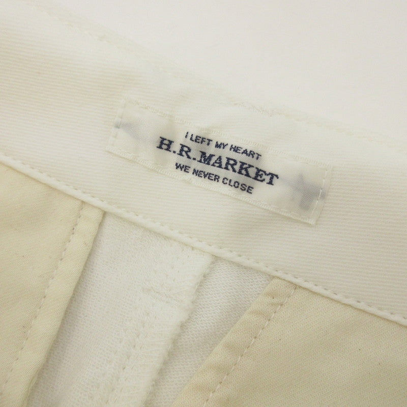 【中古】HOLLYWOOD RANCH MARKET | ハリウッドランチマーケット フィールソーホット M65パンツ カーゴパンツ 1010179 ホワイト サイズ:S