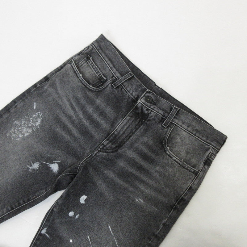 【中古】OFF-WHITE | オフホワイト デニムパンツ OMYA074S22DEN003 2022S/S サイズ:W:32 ブラック