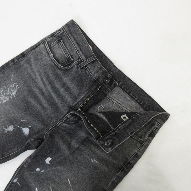 【中古】OFF-WHITE | オフホワイト デニムパンツ OMYA074S22DEN003 2022S/S サイズ:W:32 ブラック