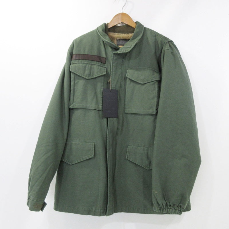 【中古】ACANTHUS | アカンサス M-65 ミリタリージャケット JK2204 2024A/W オリーブ サイズ:L