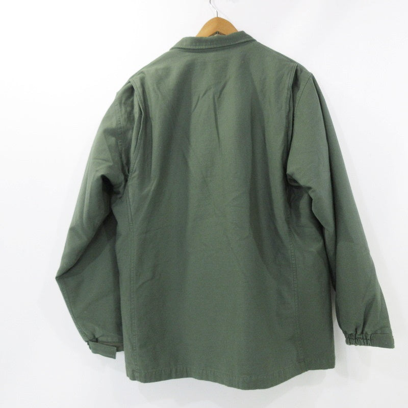 【中古】ACANTHUS | アカンサス M-65 ミリタリージャケット JK2204 2024A/W オリーブ サイズ:L