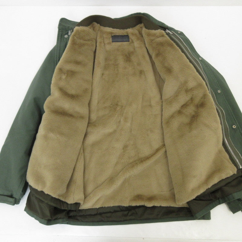 【中古】ACANTHUS | アカンサス M-65 ミリタリージャケット JK2204 2024A/W オリーブ サイズ:L