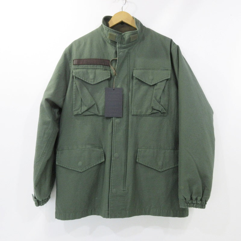 【中古】ACANTHUS | アカンサス M-65 ミリタリージャケット JK2204 2024A/W オリーブ サイズ:M