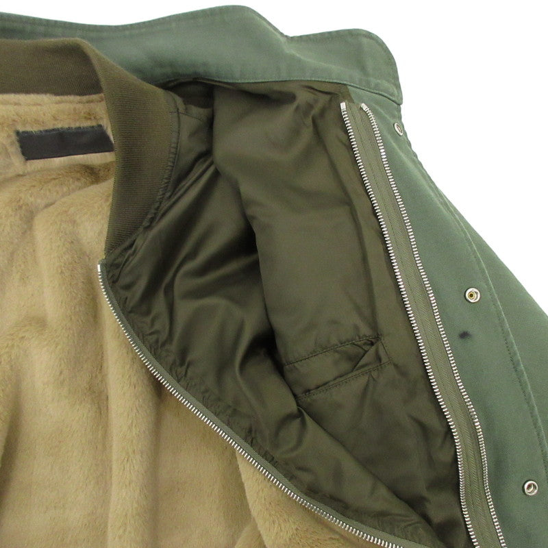 【中古】ACANTHUS | アカンサス M-65 ミリタリージャケット JK2204 2024A/W オリーブ サイズ:M