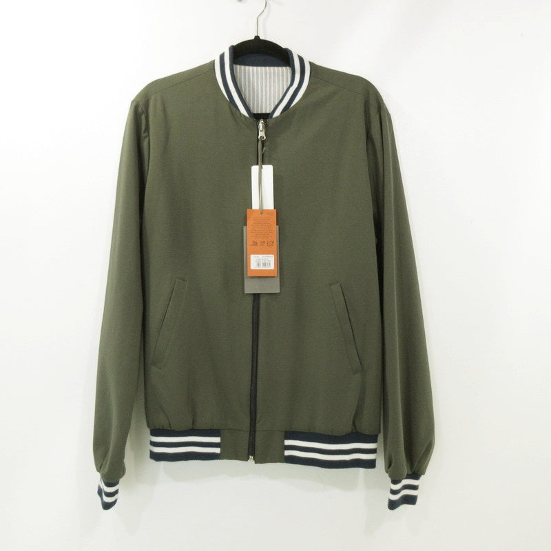 【中古】 GIUBBINO REVERS ブルゾン HGB048 グリーン サイズ:50
